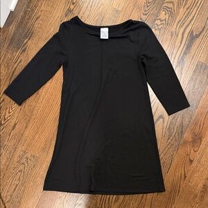 Serra Black Long Sleeve Dress